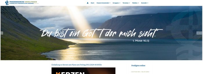 Screenshot EFG Sindelfingen